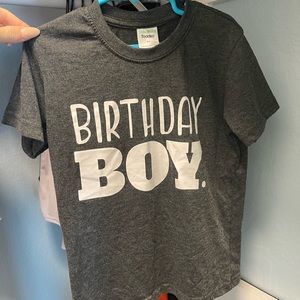 Birthday boy  boys shirt.
